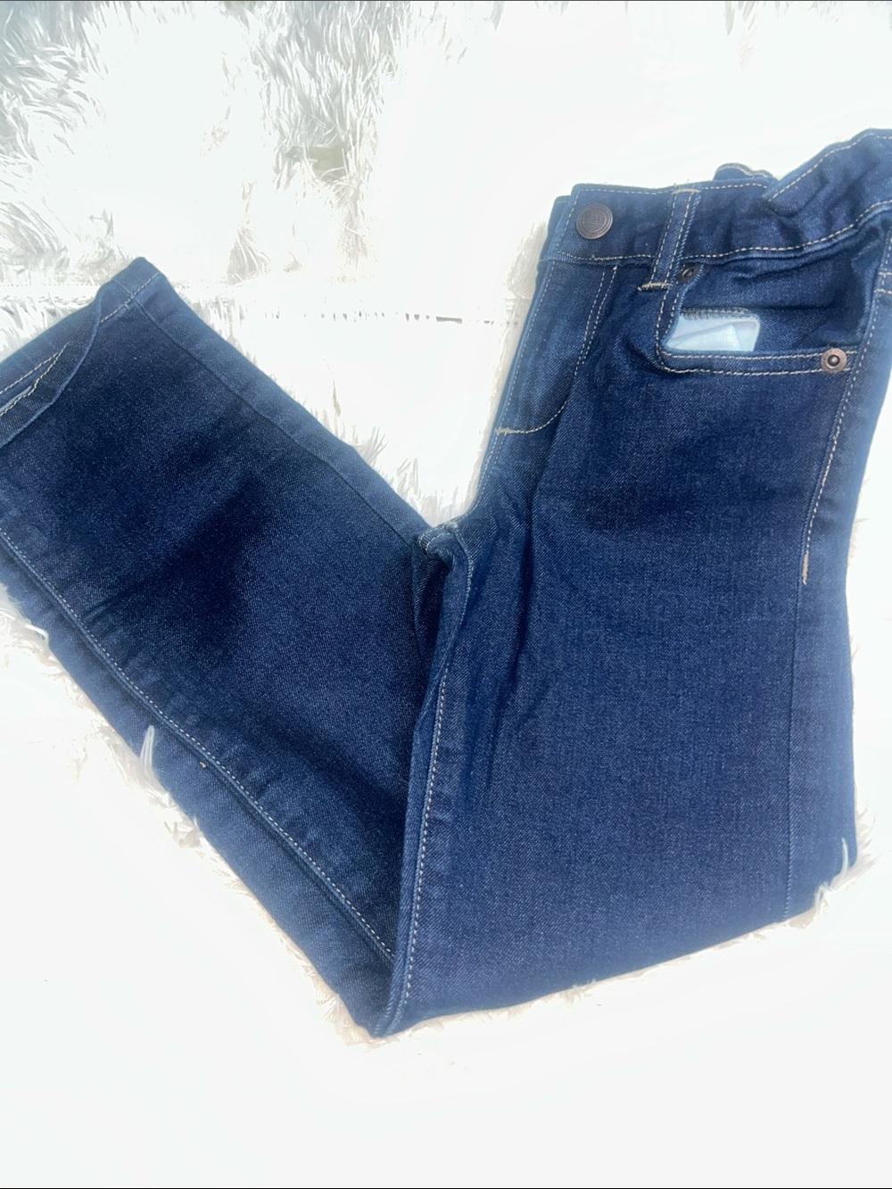 Girls’ Old Navy Dark Indigo Stretch Skinny Jeans 05-20-02